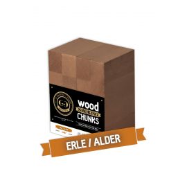 16 Wood Smoking Chunks / Erle